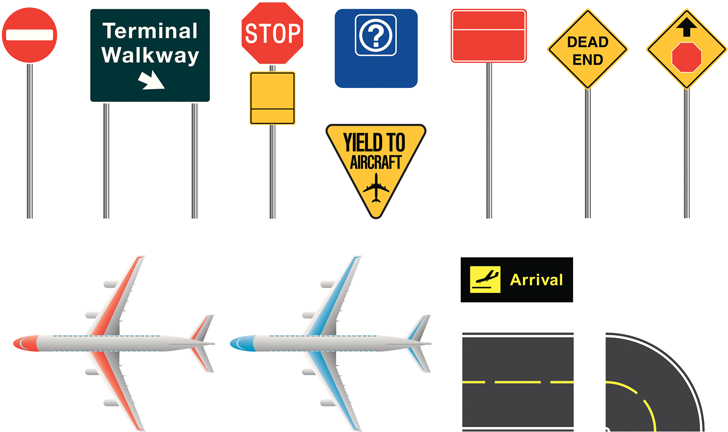 Airplane Drawing Clipart