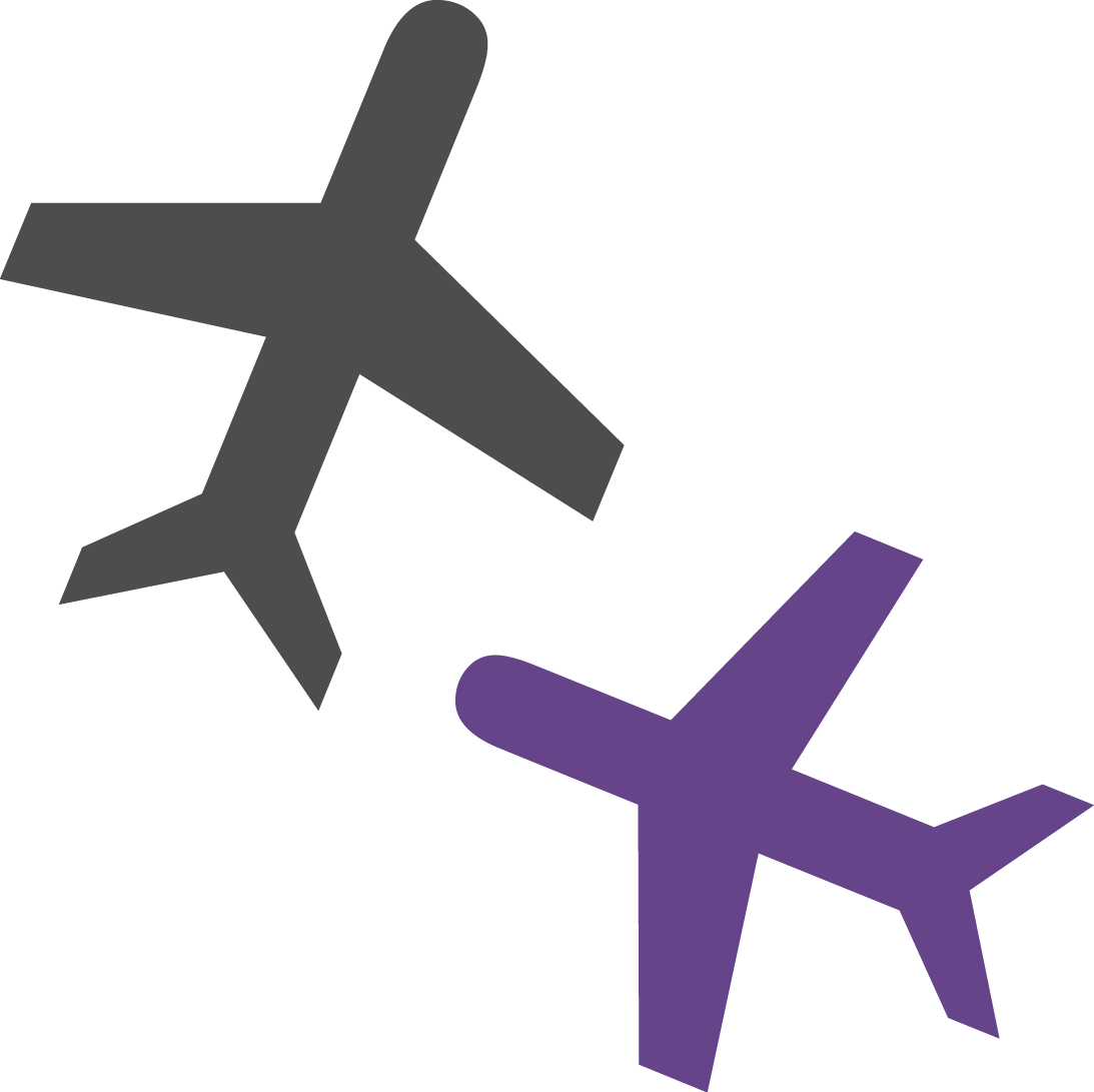 Airplane Symbol Clipart