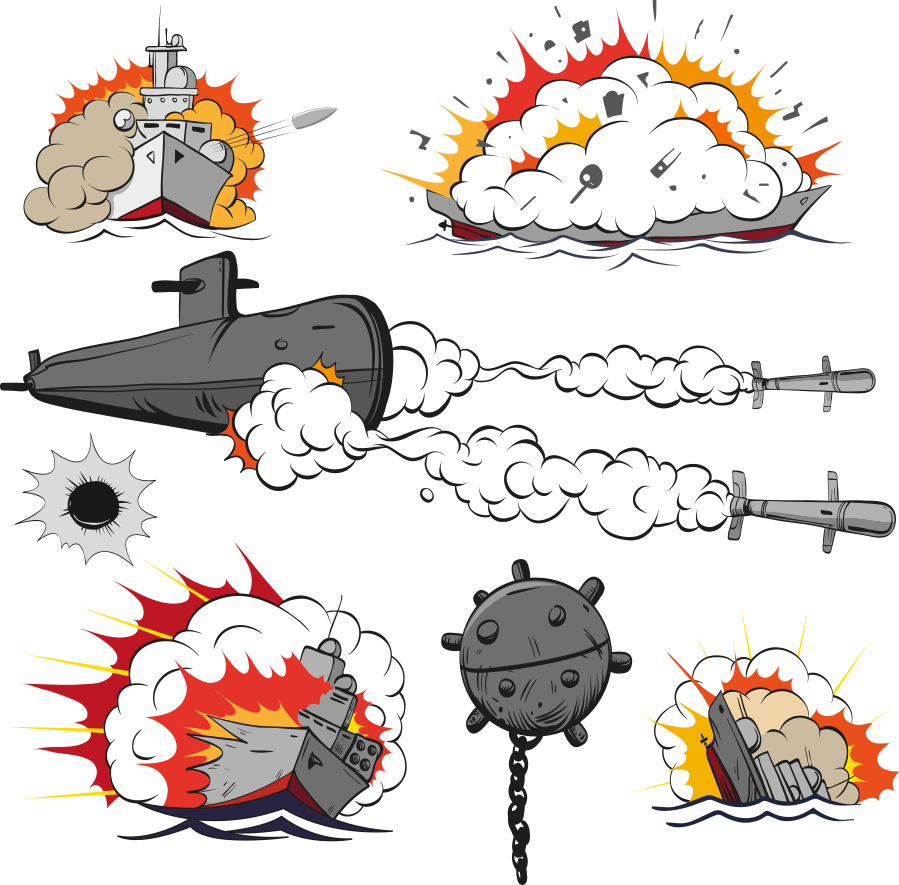 Cartoon Explosion Clipart