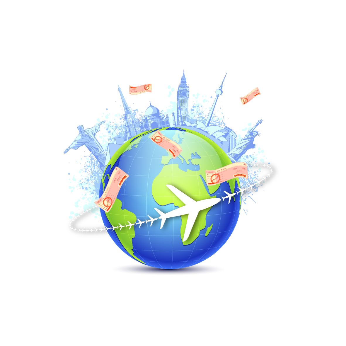 Travel Earth Clipart