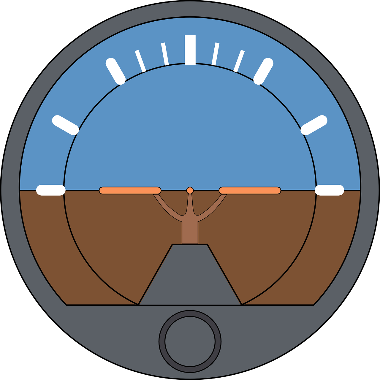 Airplane Symbol Clipart