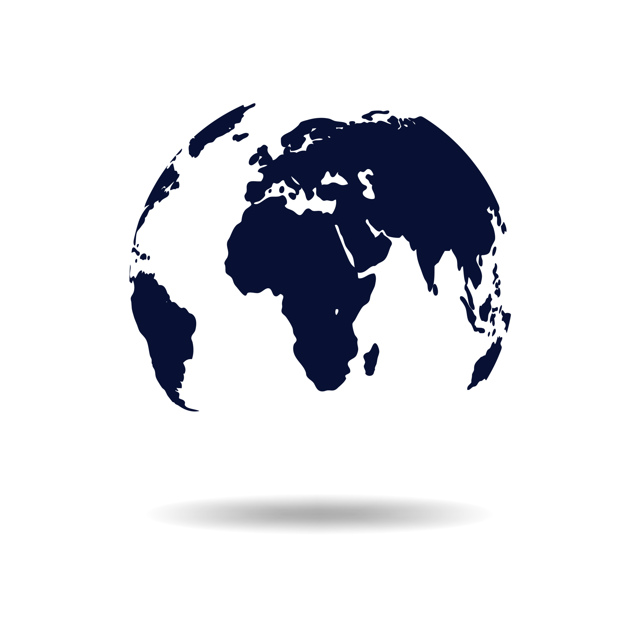 Earth Black And White Clipart