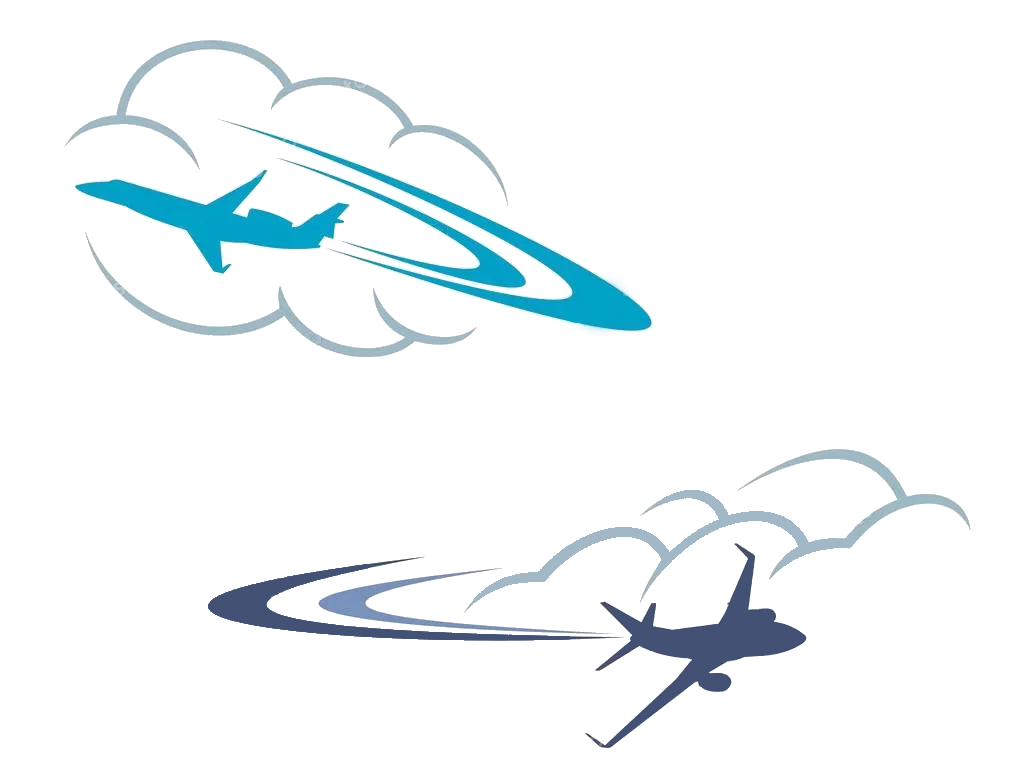 Airplane Logo Clipart