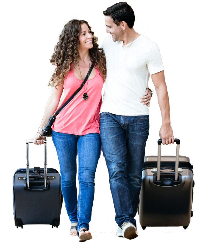 Travel Couple Clipart