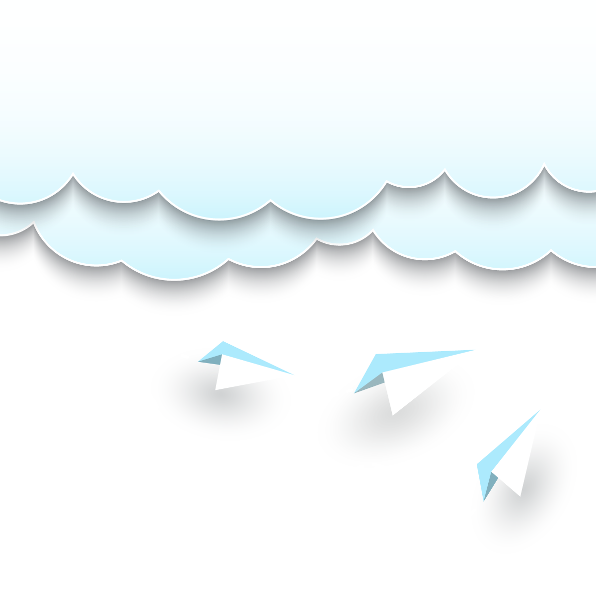 Paper Airplane Clipart