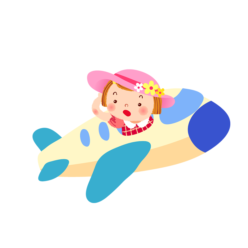 Airplane Cartoon Clipart