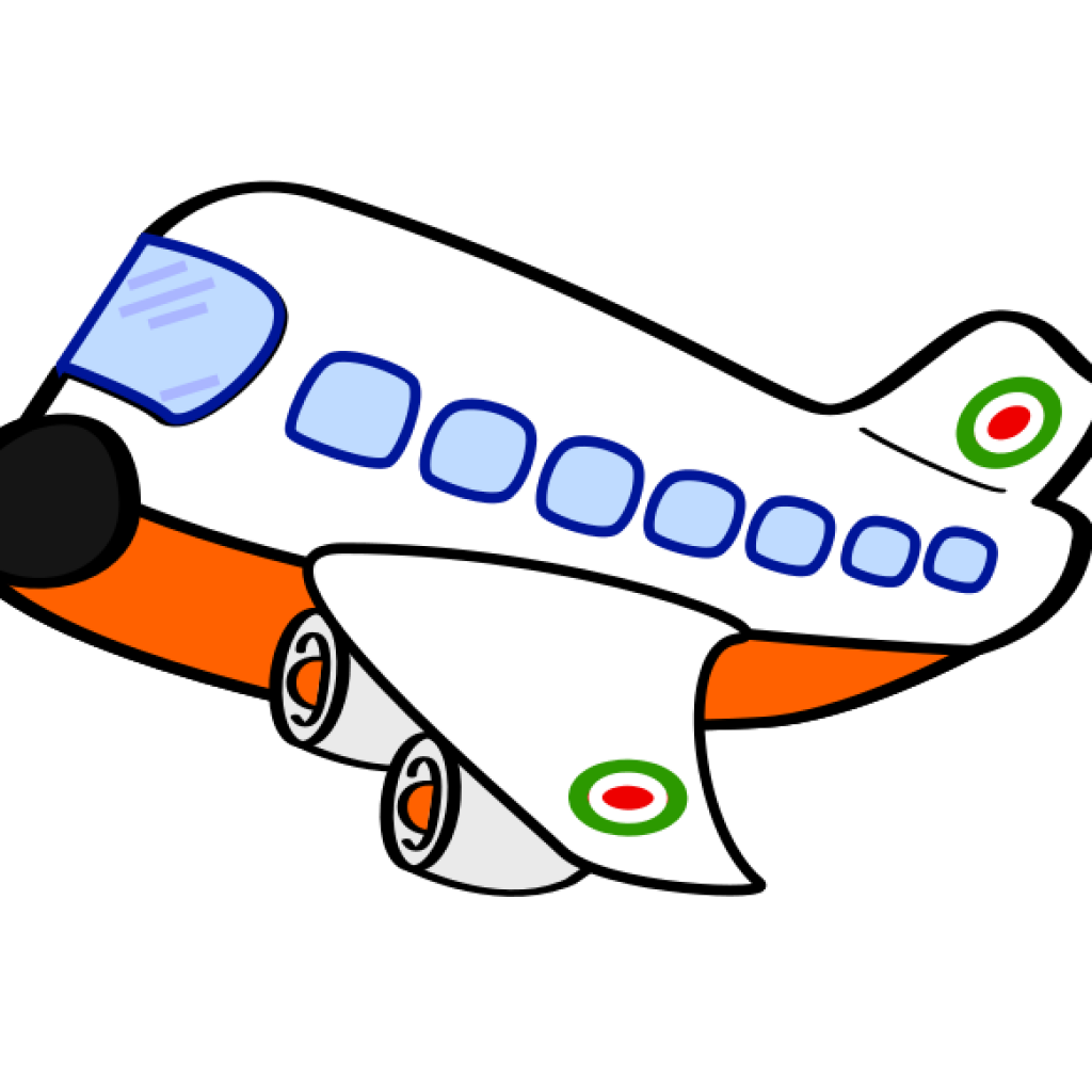 Airplane Drawing Clipart