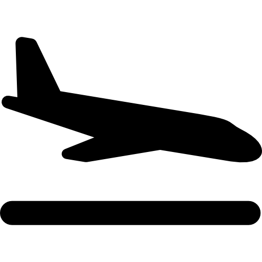 Airplane Silhouette Clipart
