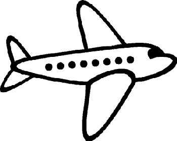 Airplane Black And White Com Png Image Clipart