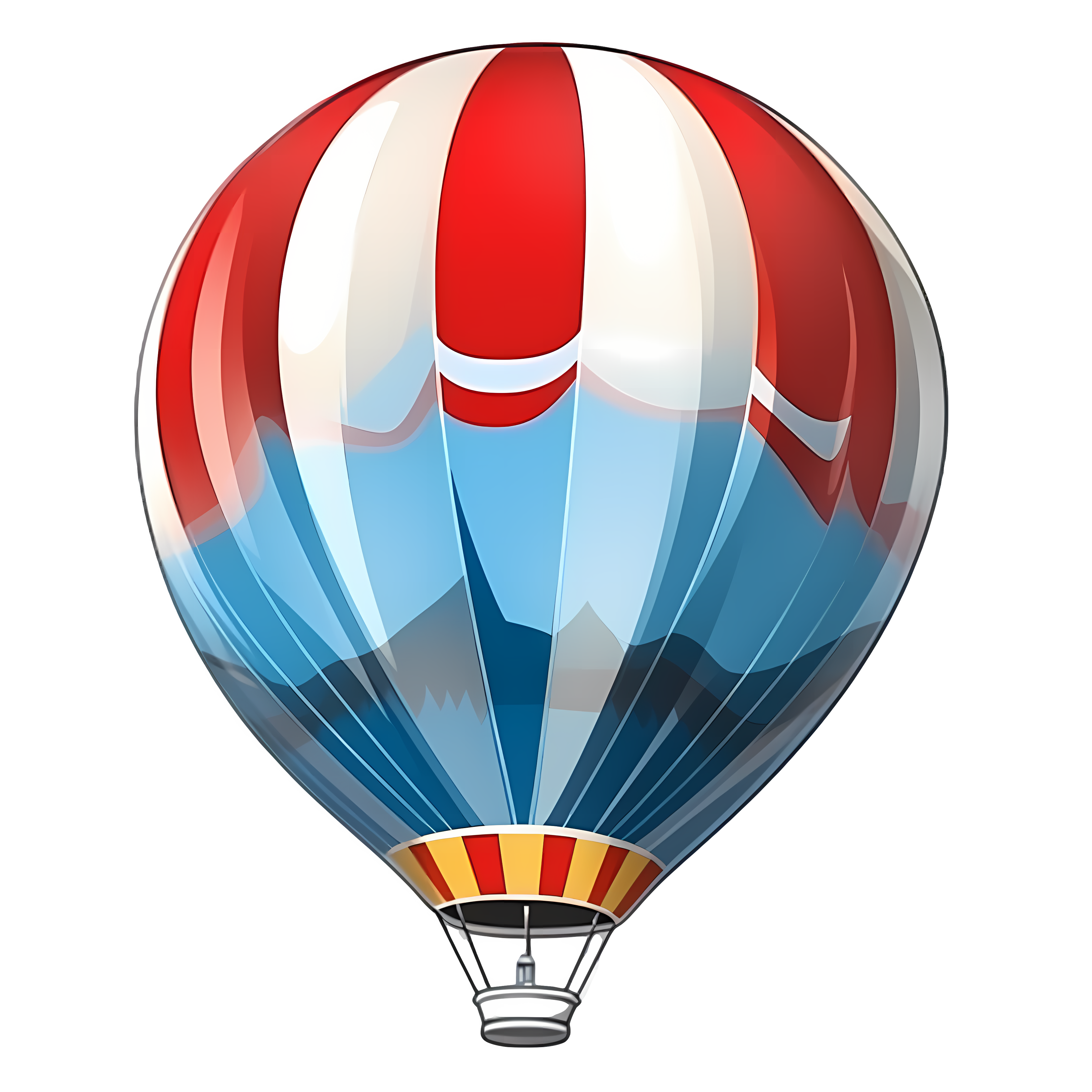 Hot air balloon Clipart