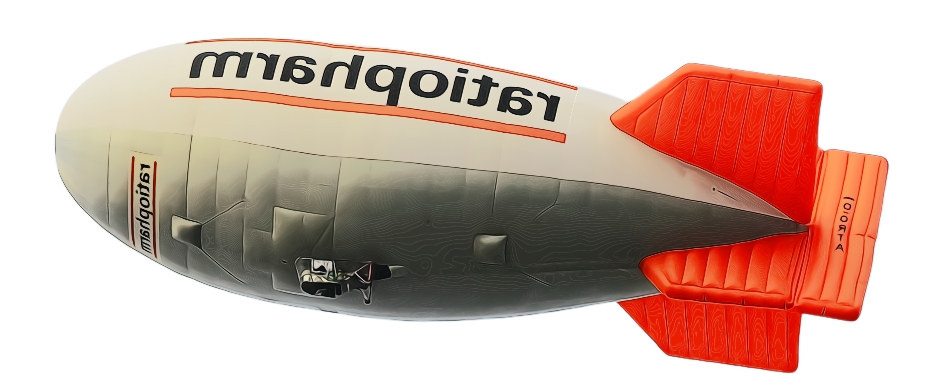 blimp aircraft airship vehicle Clipart