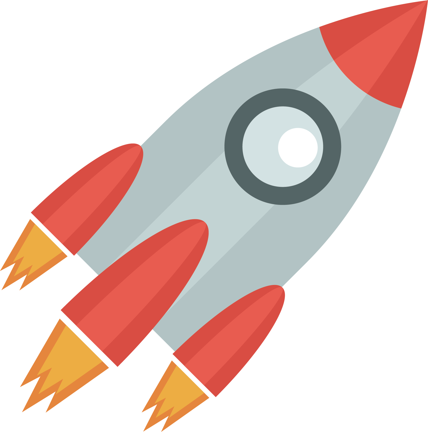 Cartoon Rocket Clipart