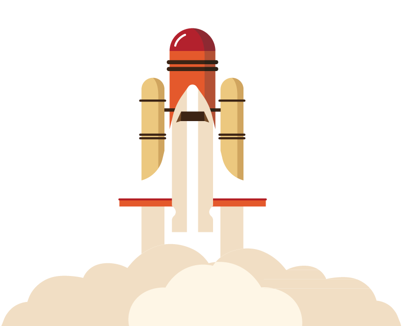 Cartoon Rocket Clipart