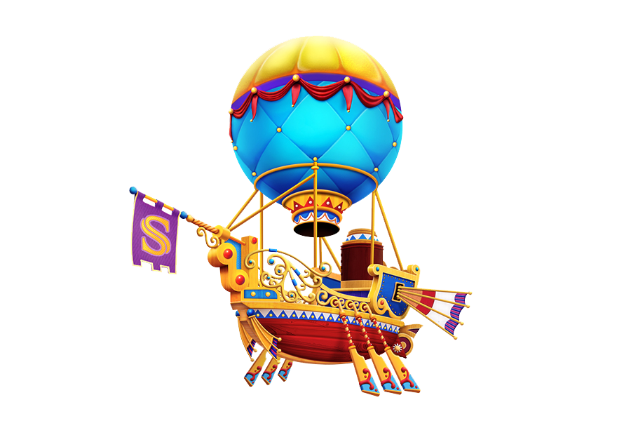 Hot Air Balloon Silhouette Clipart