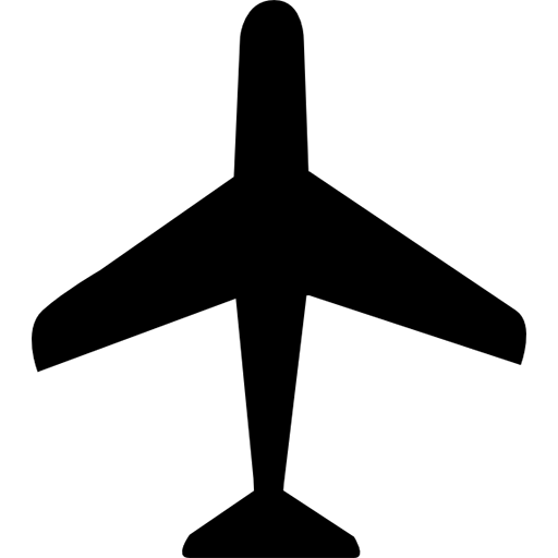 Airplane Symbol Clipart
