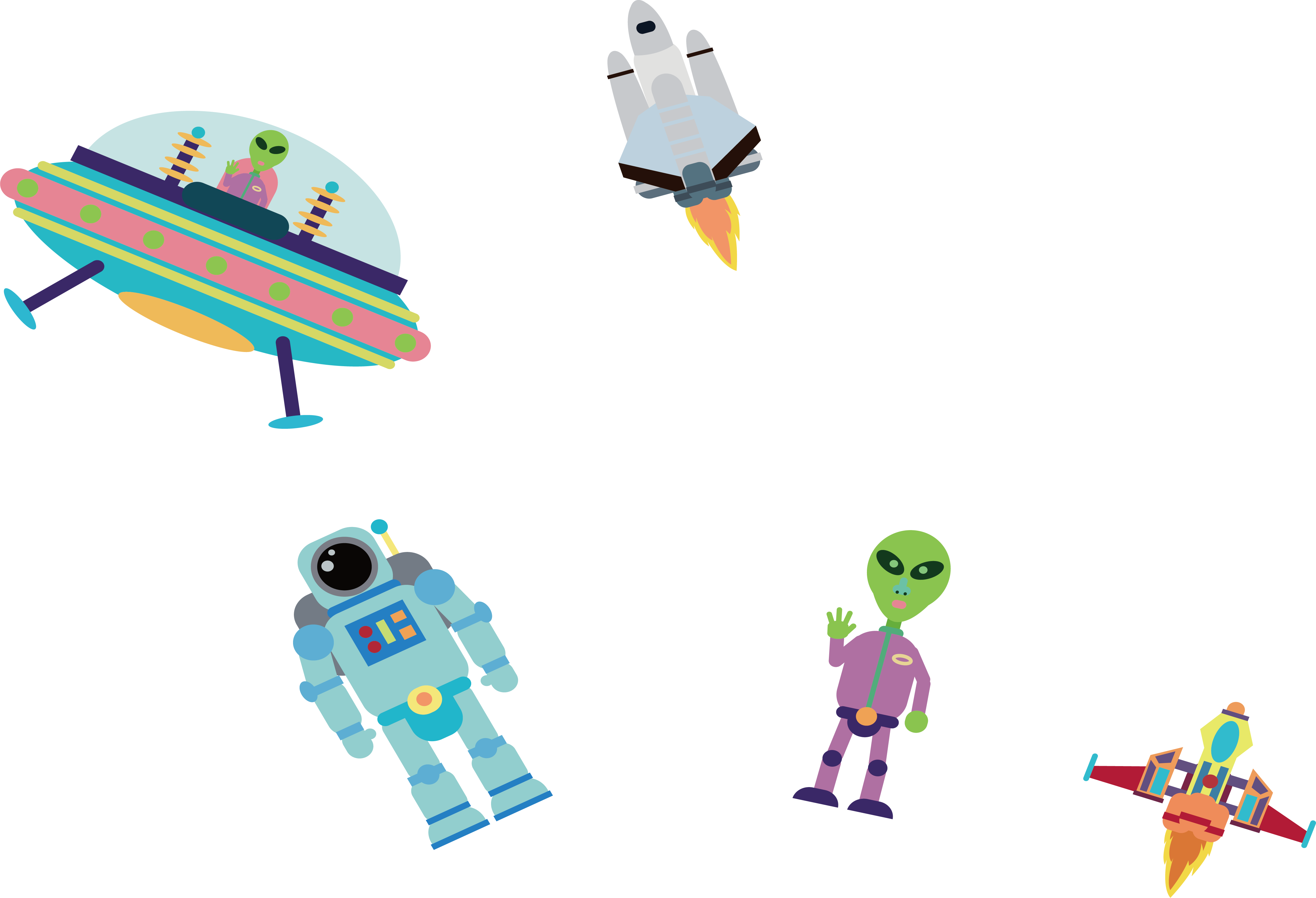 Astronaut Cartoon Clipart