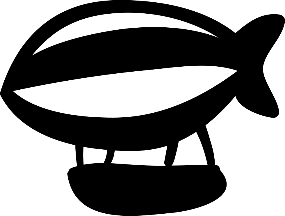 Balloon Black And White Clipart