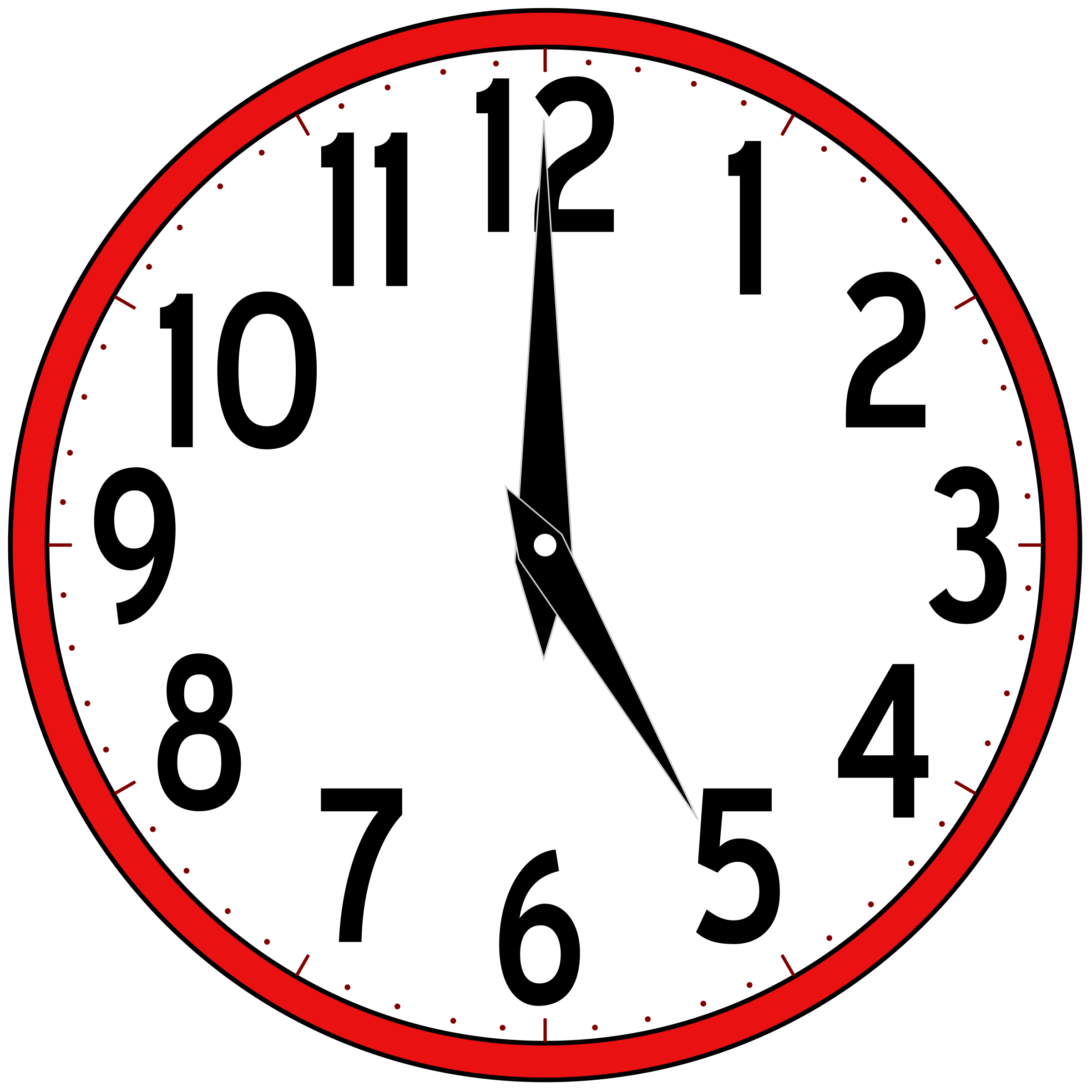 Clock Face Clipart