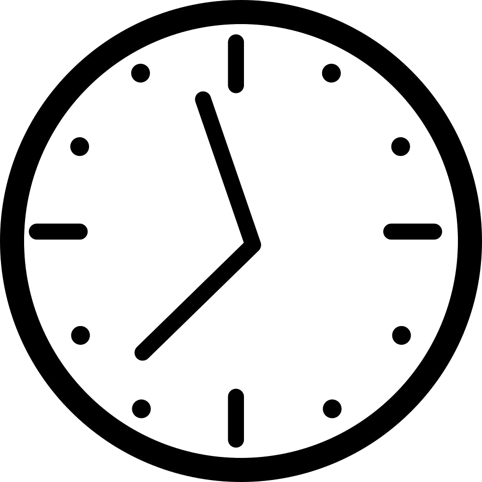 Clock Icon Clipart