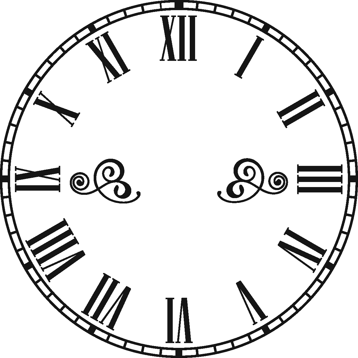 Download Clock Face Clipart PNG Free | FreePngClipart