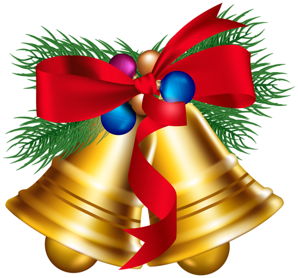 Christmas Bell Cartoon Clipart