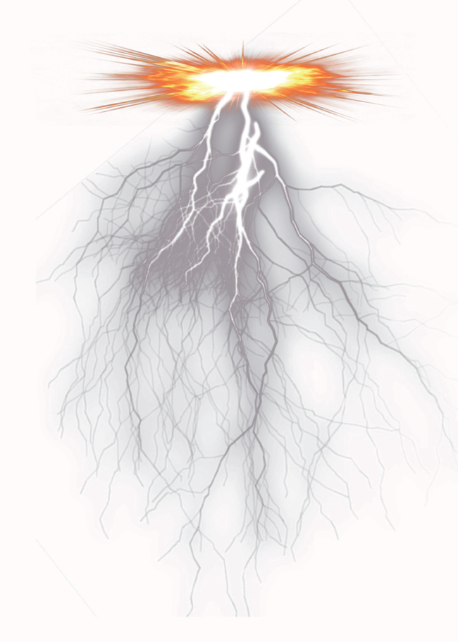 Lightning Cartoon Clipart