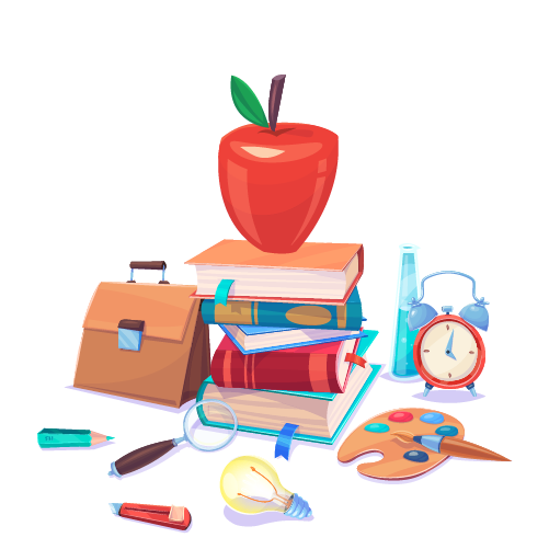 Back To School School Background Clipart
