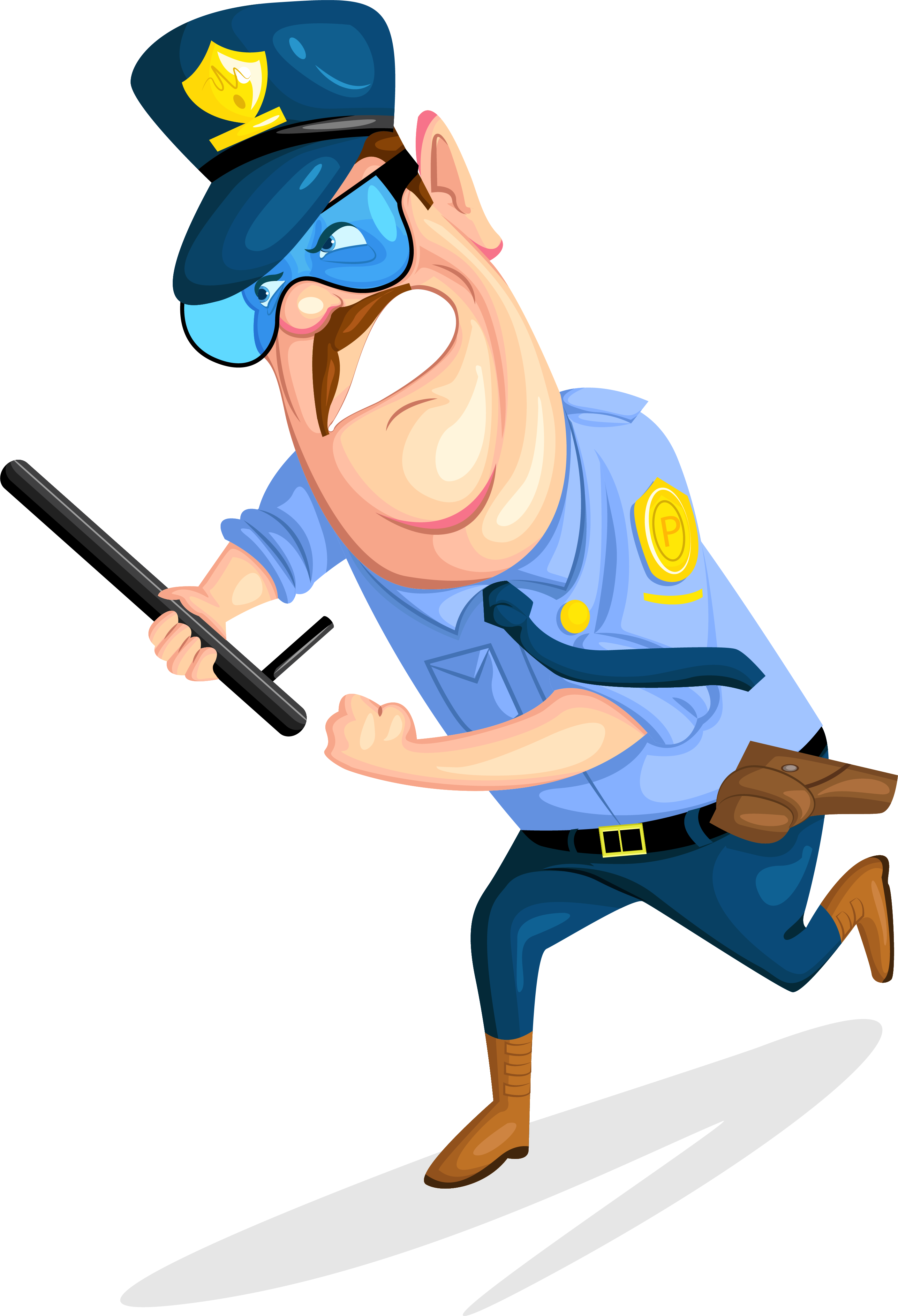 Police Cartoon Clipart