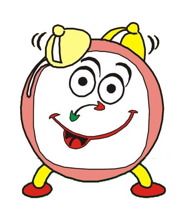 Clock Cartoon Clipart