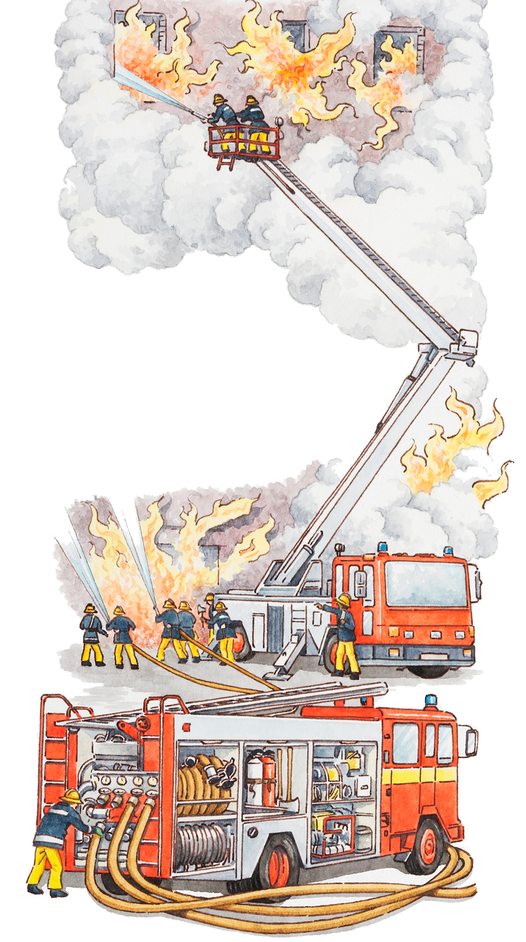 Firefighter Cartoon Clipart