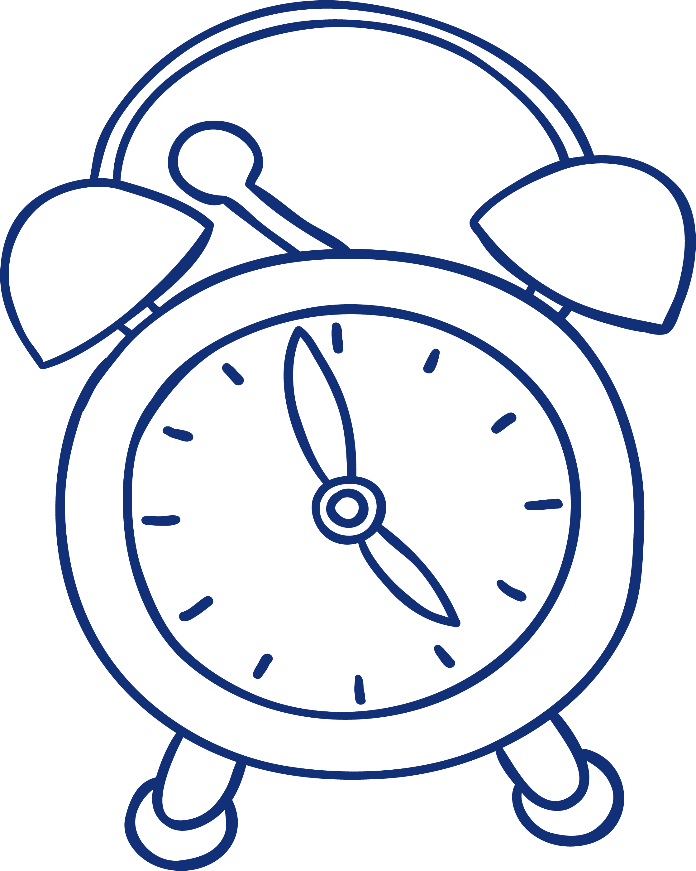 Clock Cartoon Clipart