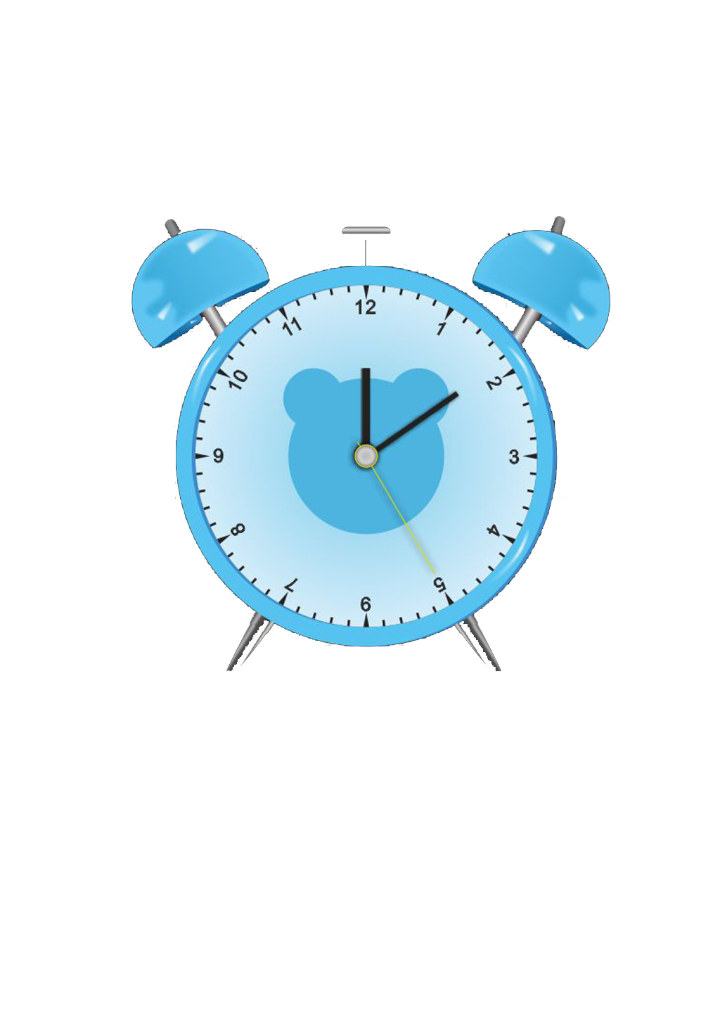 Clock Cartoon Clipart