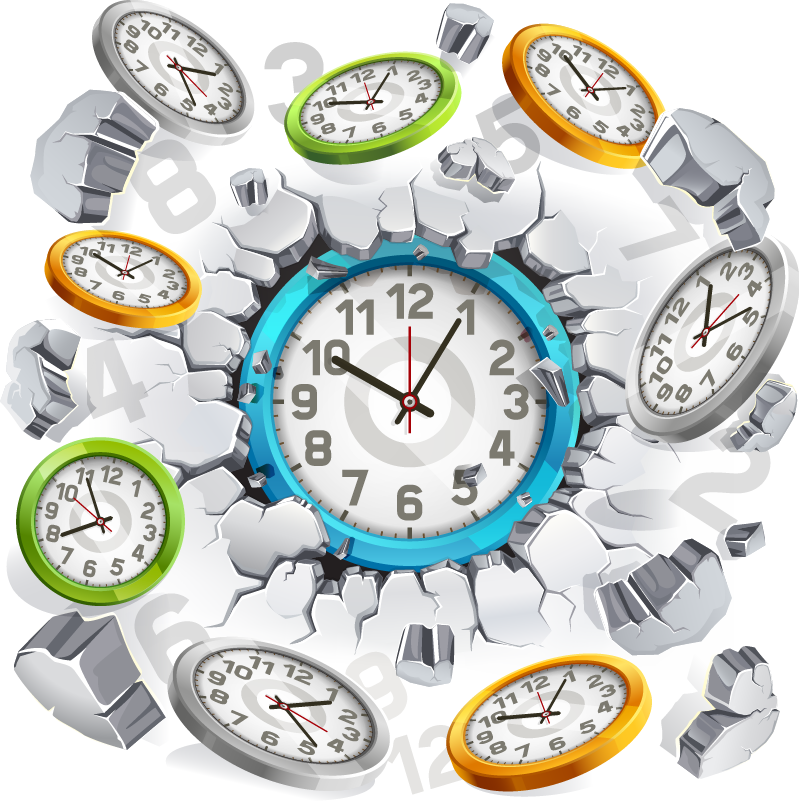 Clock Background Clipart