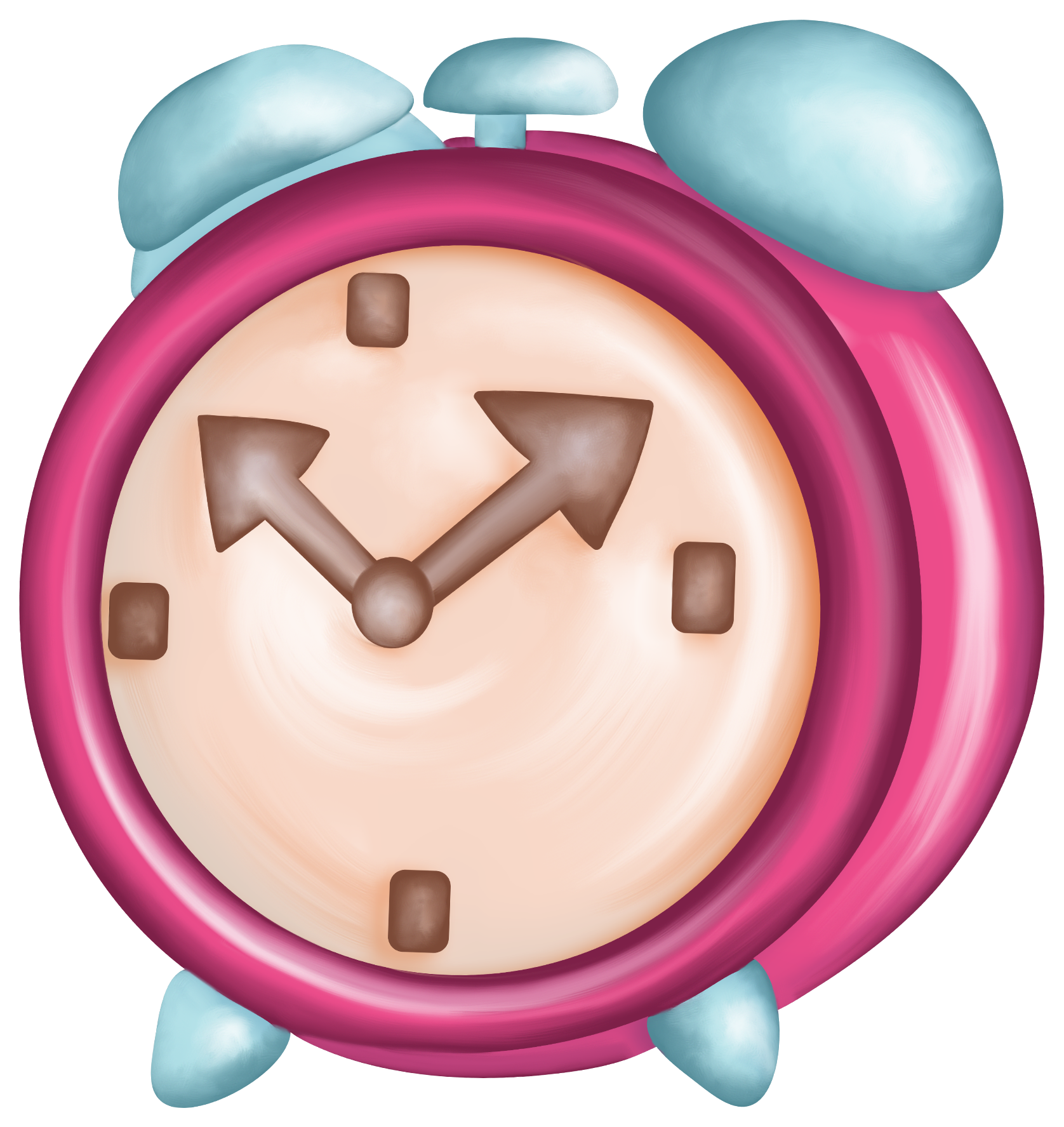 Cartoon Clock Clipart