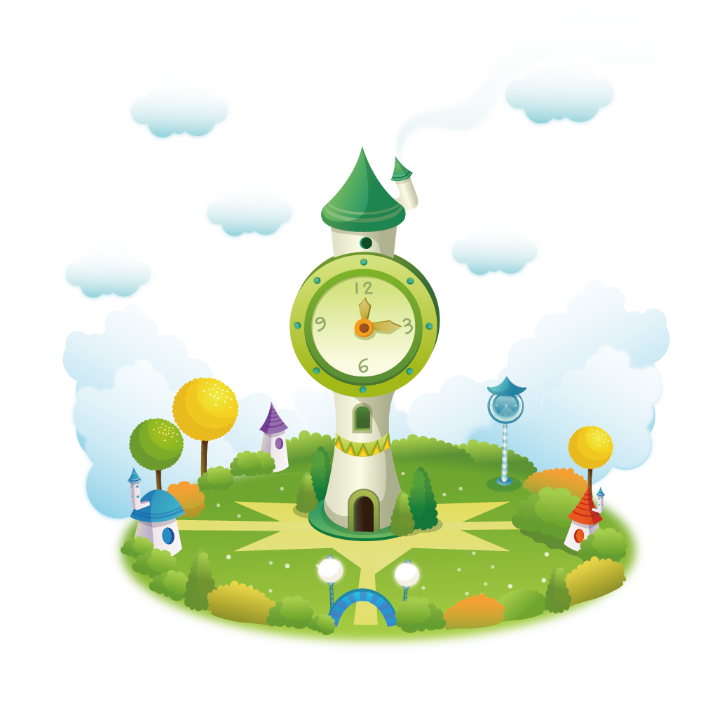 Clock Cartoon Clipart