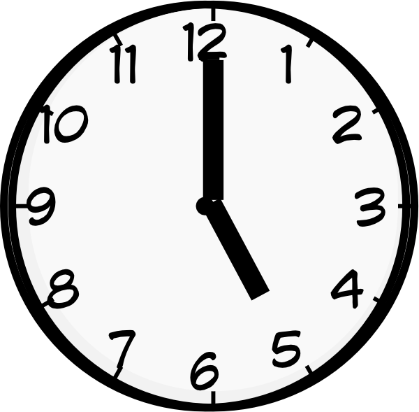 Clock Face Clipart