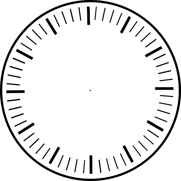 Clock Face Clipart