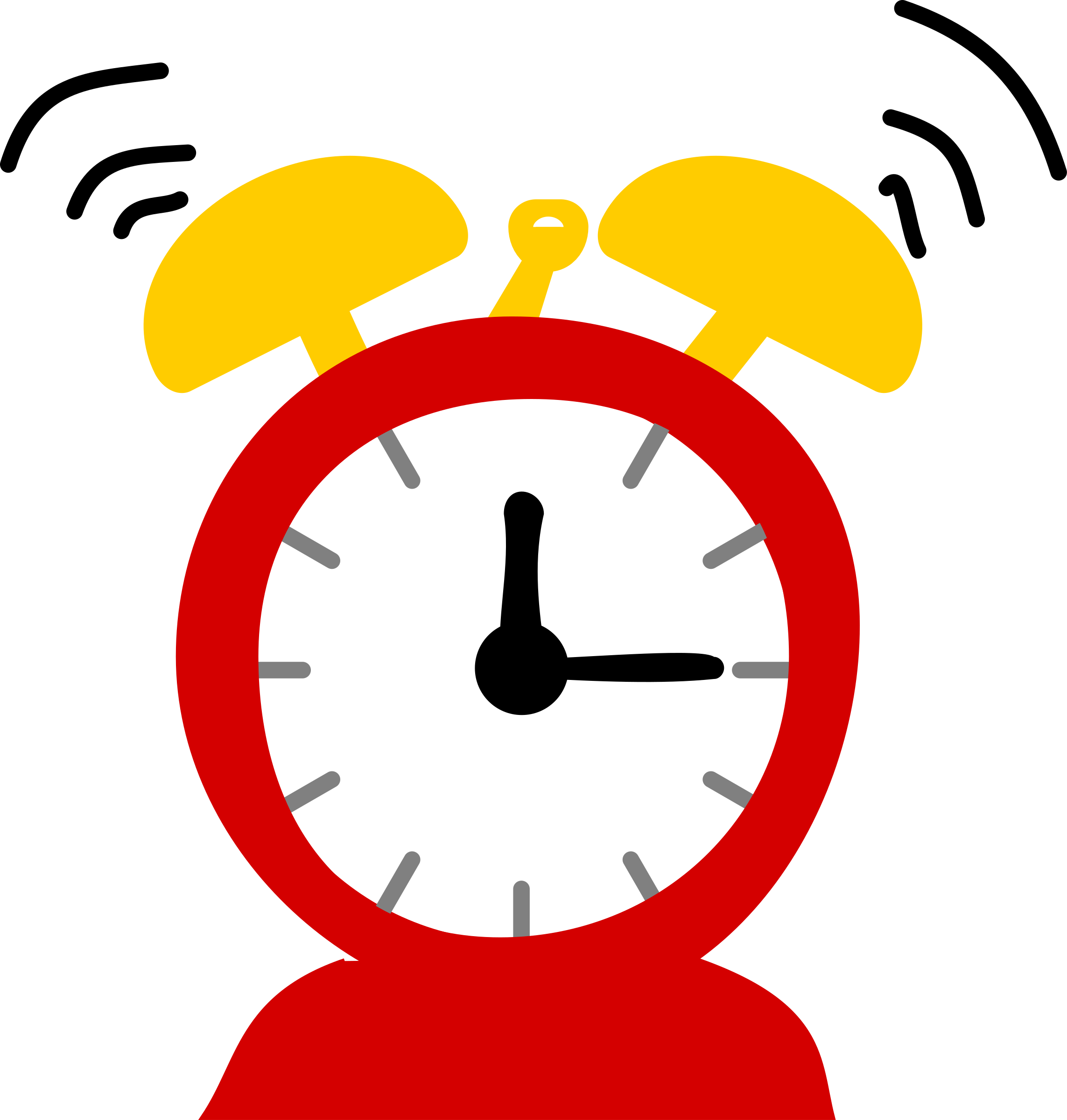 Clock Cartoon Clipart