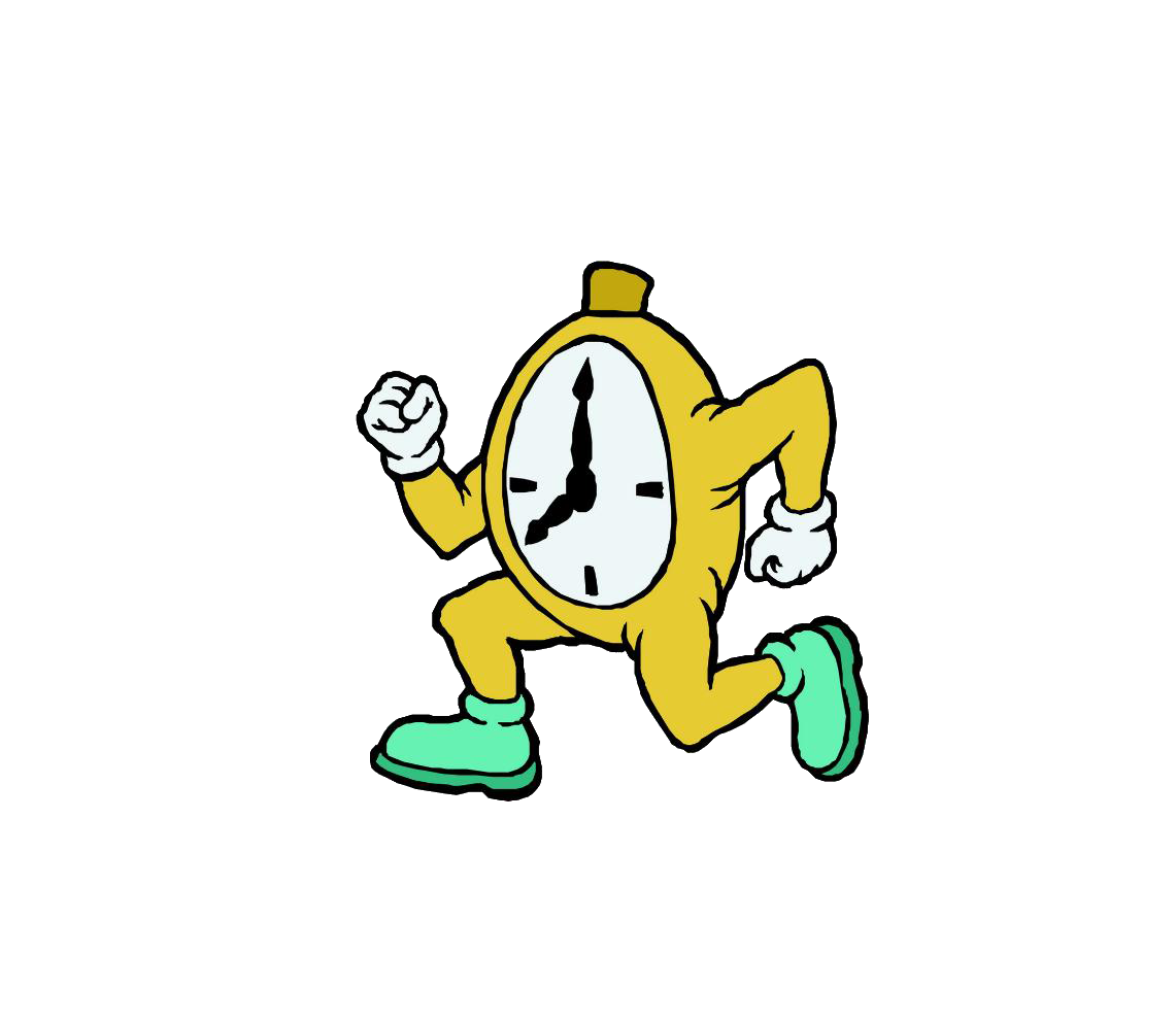 Clock Cartoon Clipart