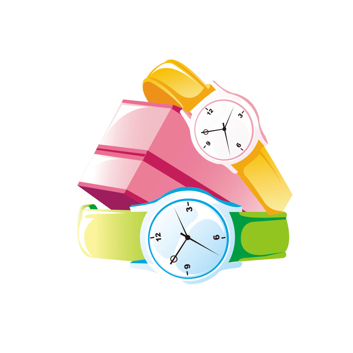 Clock Cartoon Clipart