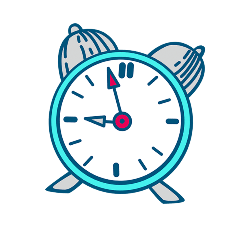 Clock Cartoon Clipart