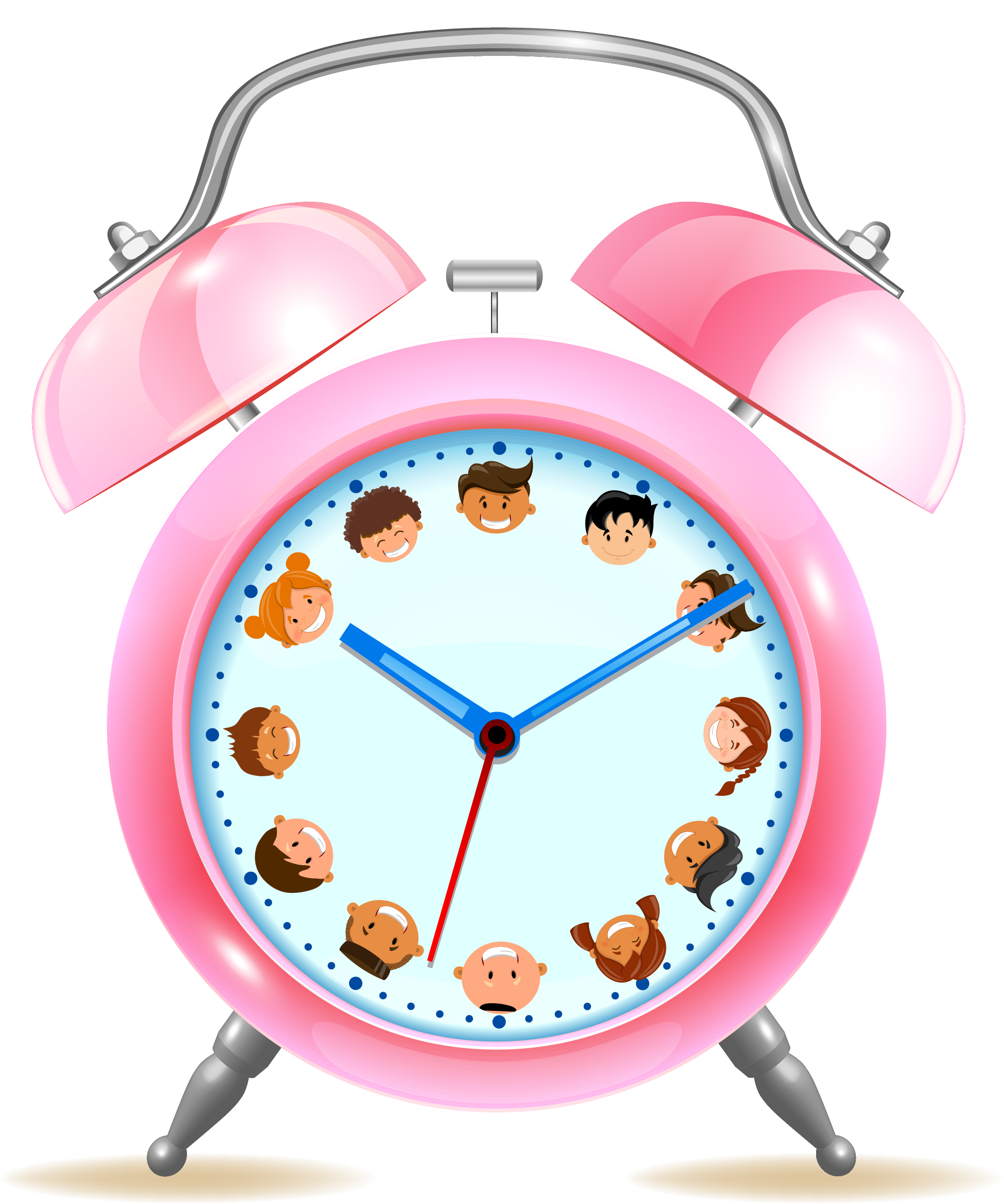 Cartoon Clock Clipart