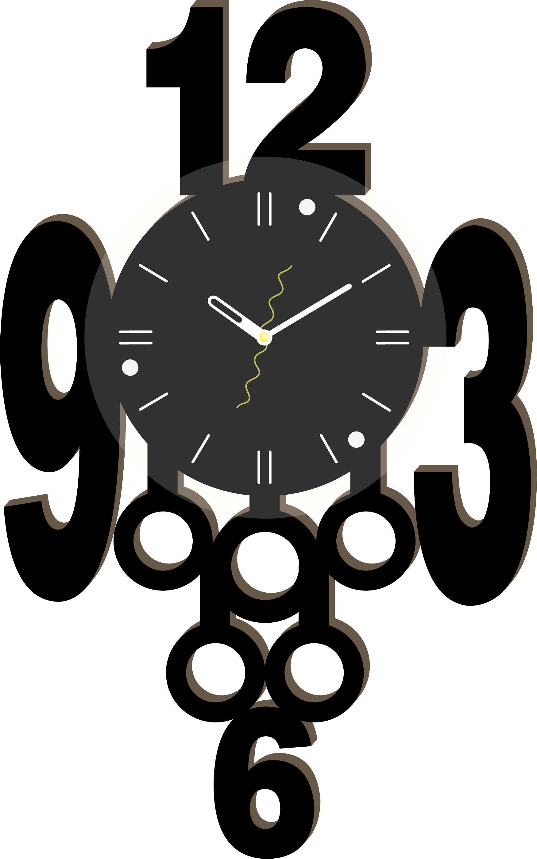 Cartoon Clock Clipart