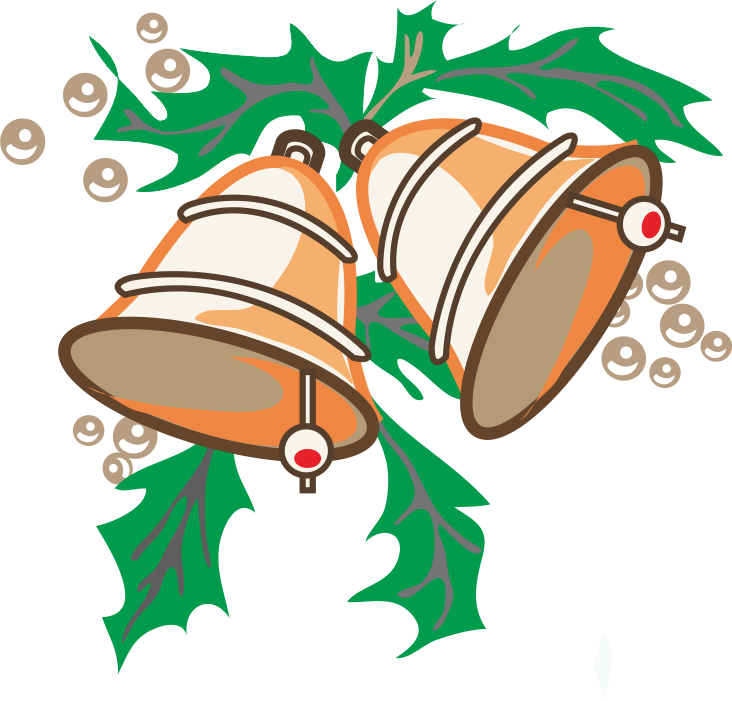 Christmas Bell Cartoon Clipart