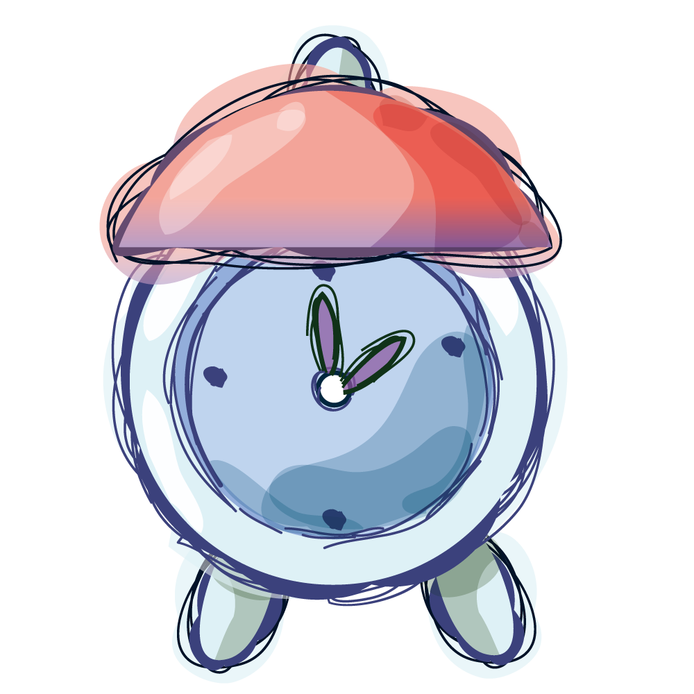 Clock Cartoon Clipart