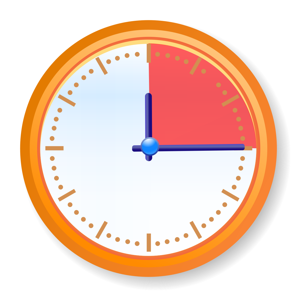 Clock Cartoon Clipart