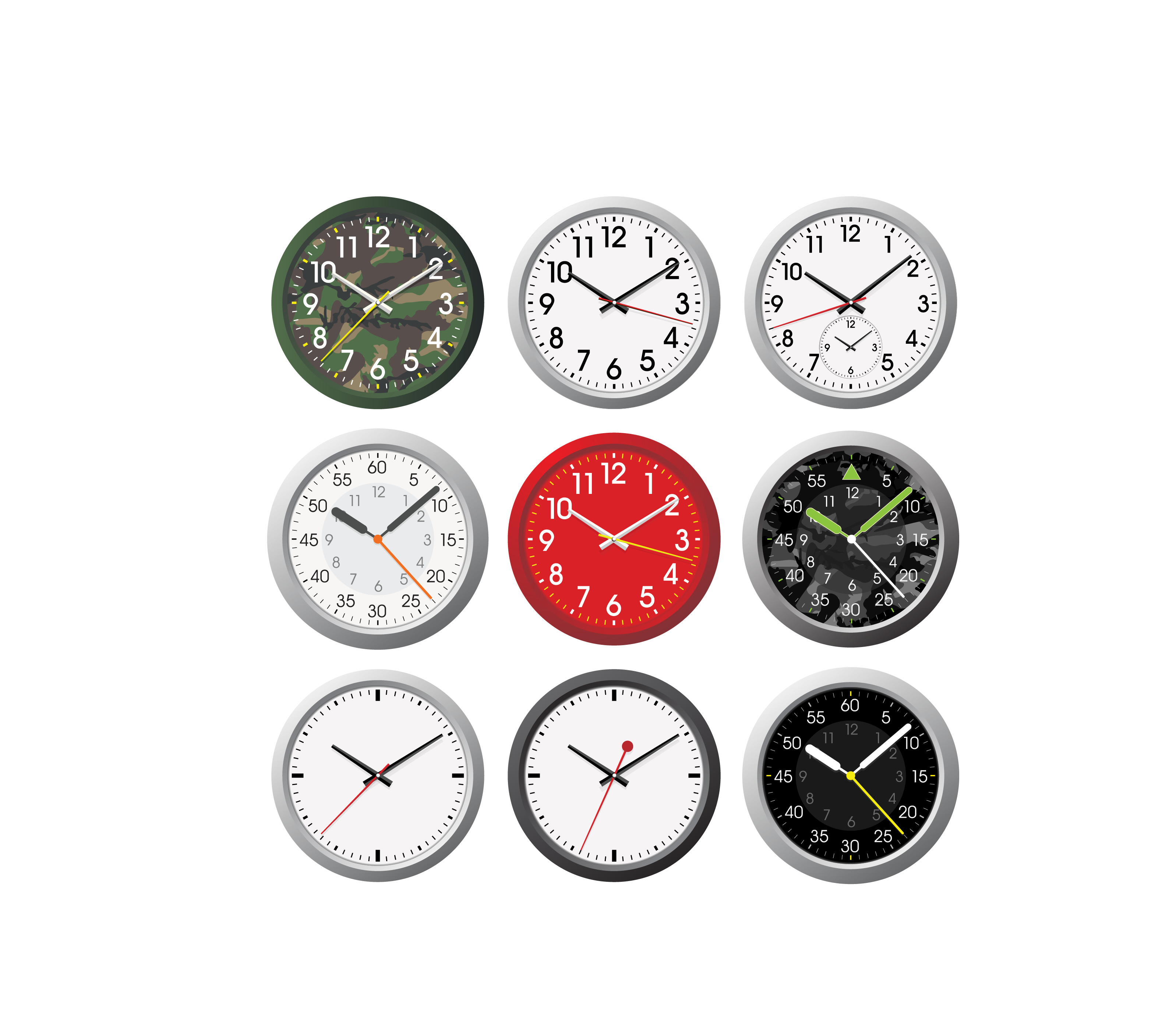 Clock Background Clipart