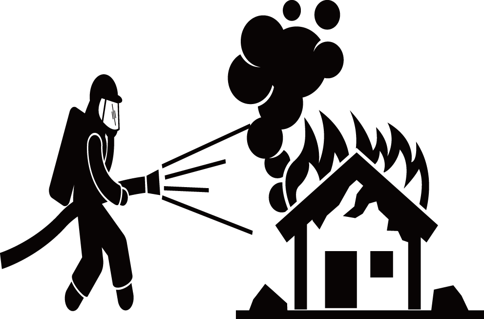 Firefighter Logo Clipart