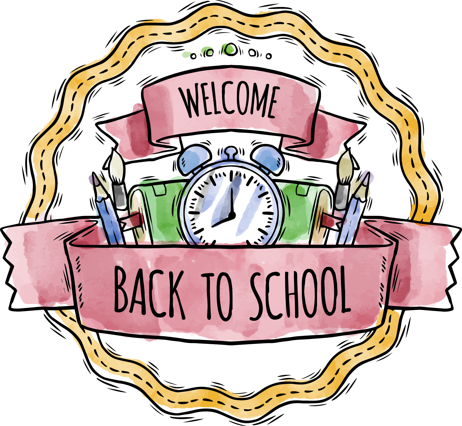 First Day Of School Clipart