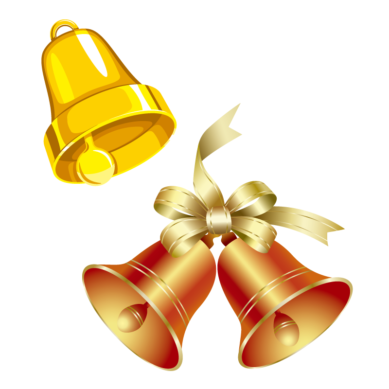 Christmas Bells Drawing Clipart